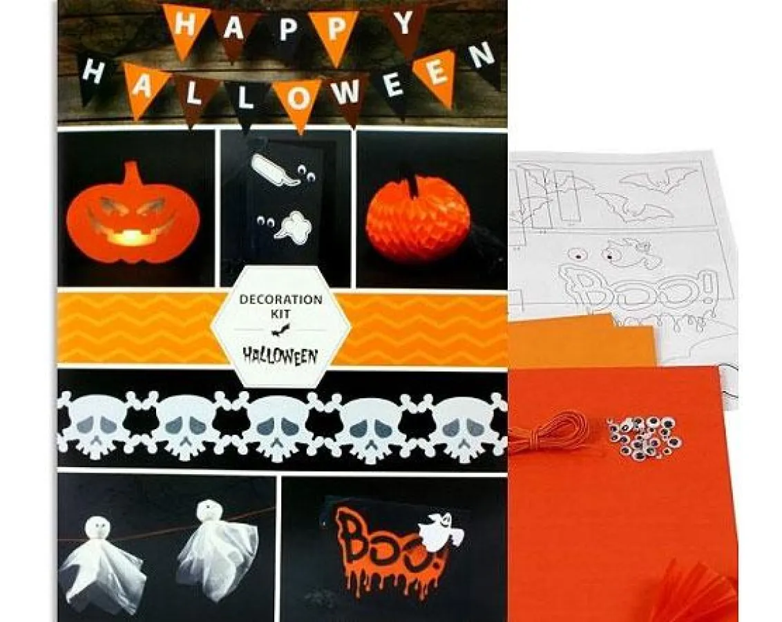 Originelles Bastelset für die Anfertigung eigener Halloweendeko