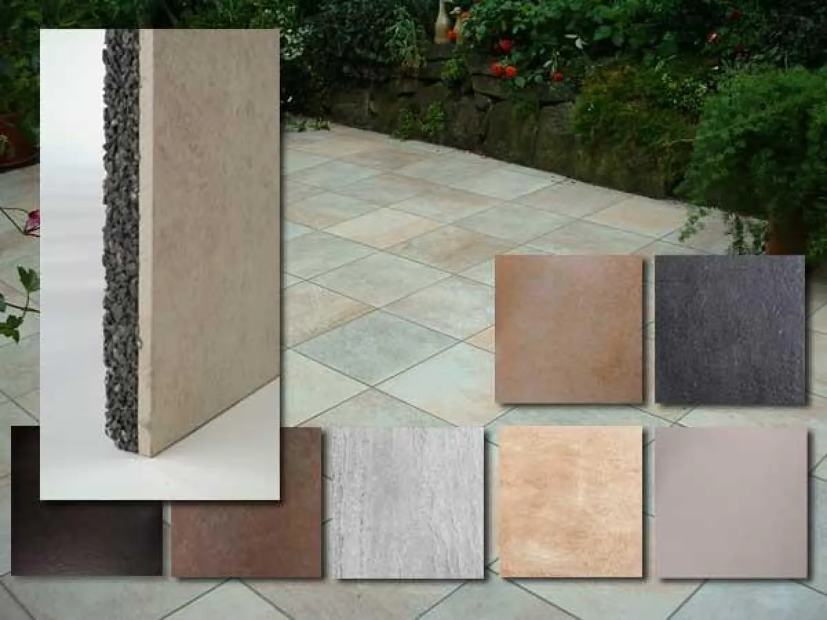 Fliesenflächen ohne kleben erstellen.