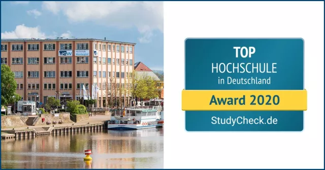 Bild: Hochschule Weserbergland belegt den fünften Platz im Hochschulranking der Bewertungsplattform StudyCheck