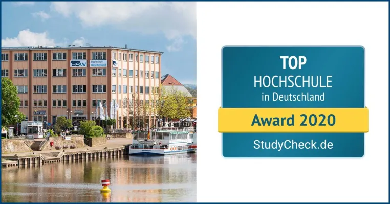 Bild: Hochschule Weserbergland belegt den fünften Platz im Hochschulranking der Bewertungsplattform StudyCheck
