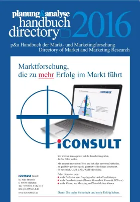Bild: Neu: p&a Handbuch der Markt- und Marketingforschung 2016
