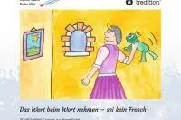 Bild: Das Wort beim Wort nehmen - sei kein Frosch - Unterhaltsames Bilderbuch