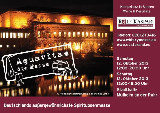 Bild: Spirituosenmesse in der Stadthalle Mülheim an der Ruhr