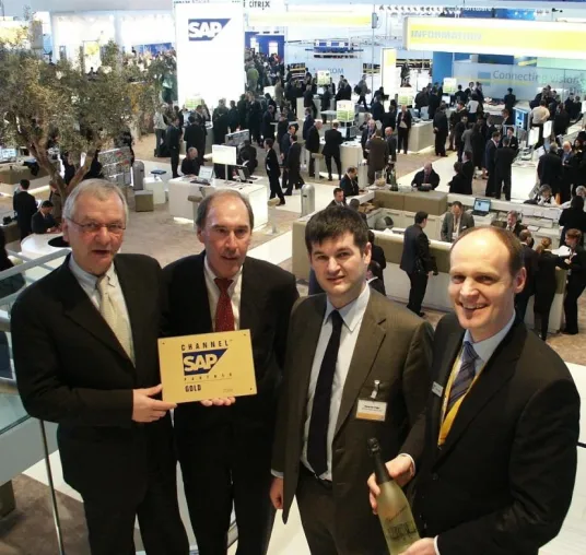 Bild: CONPLUS Mittelstandslösungen ist neuer GOLD-Partner der SAP