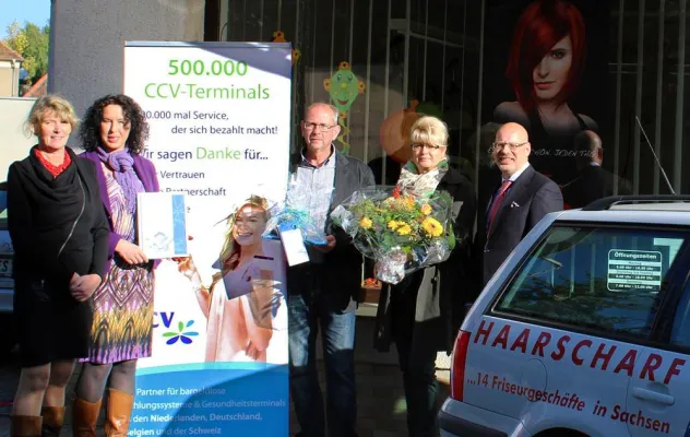 Die europäische CCV-Gruppe erreicht Meilenstein: Eine halbe Million aktive CCV-Terminals im Einsatz Bild: Die europäische CCV-Gruppe erreicht Meilenstein: Eine halbe Million aktive CCV-Terminals im Einsatz