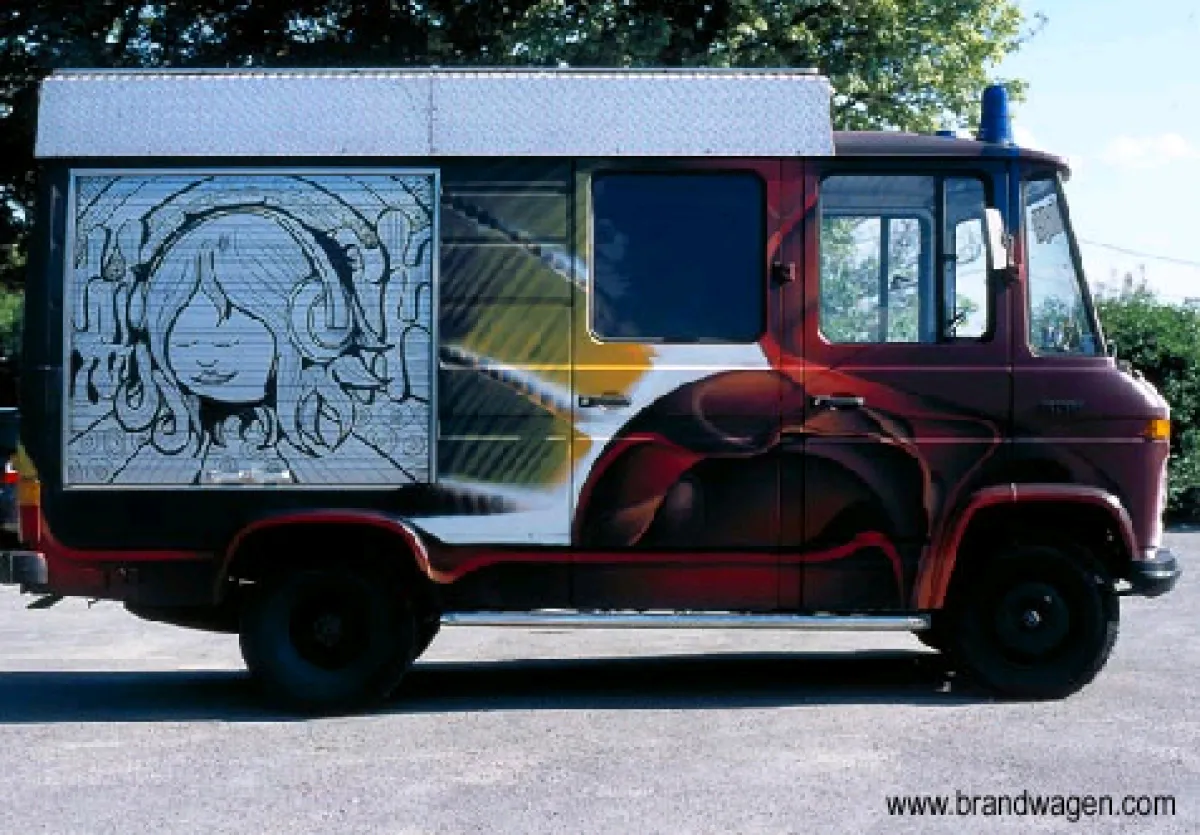 Der Brandwagen - im Design von Loomit, Keramik und ROK2