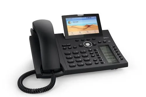 Bild: Snom präsentiert Flaggschiff der D3xx-Serie: das D385 Tischtelefon