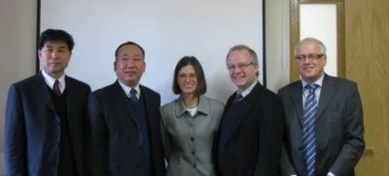 Bild: Magdeburg International: Chinesische Delegation aus der Metropole Tianjin besuchte die Landeshauptstadt