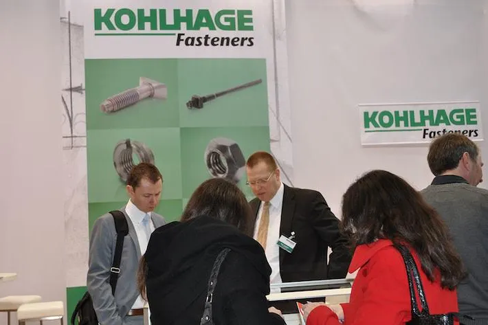 Bild: KOHLHAGE Fasteners: Voller Erfolg auf der Fastener Fair 2013