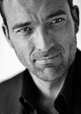 Bild: Schauspieler Joe Rabl und Produzent Fitz van Thom zur DTM am Norisring