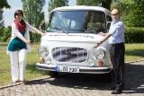 Weißer BARKAS startklar für Infomobiltour des BFW Leipzig durch Mitteldeutschland Bild: Weißer BARKAS startklar für Infomobiltour des BFW Leipzig durch Mitteldeutschland