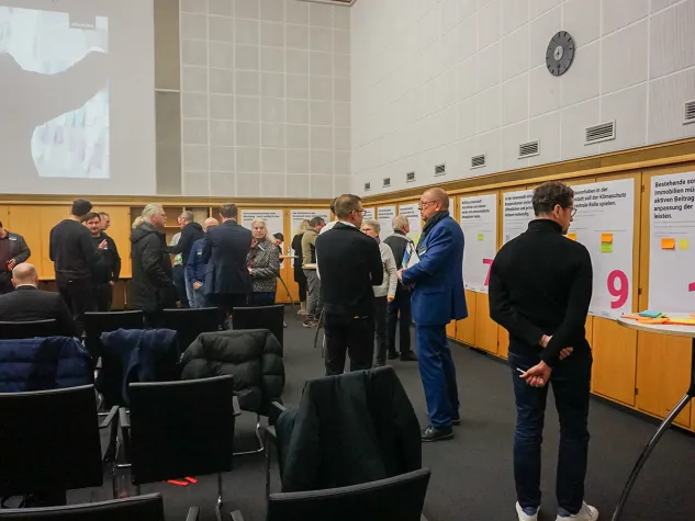 Austausch mit Eigentümern innerstädtischer Immobilien Bild: Austausch mit Eigentümern innerstädtischer Immobilien