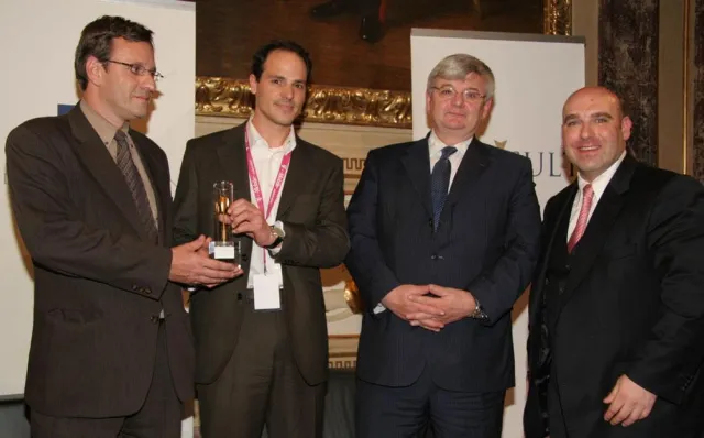 Bild: domendos consulting gewinnt internationalen Consulting-Award „The Golden Arrow 2007“