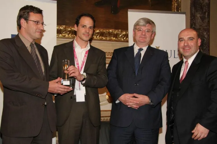 Bild: domendos consulting gewinnt internationalen Consulting-Award „The Golden Arrow 2007“