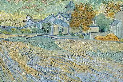 Bild: Vincent van Gogh´s Gemälde der Chapelle de Saint-Rémy wird versteigert