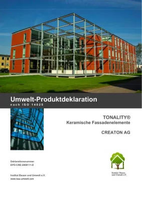 Bild: Tonality Fassadenziegel von Eternit - Erste Umwelt-Produktdeklaration für Tonziegelfassaden