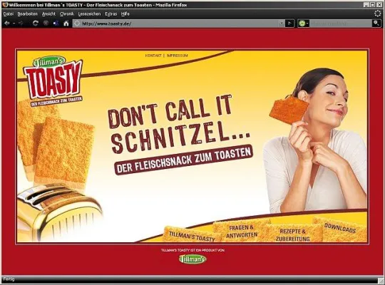 Bild: WDS New Media bringt den "Fleischsnack zum Toasten" ins Internet