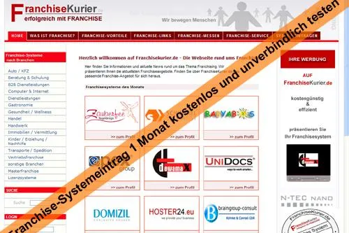 Bild: uniAD startet neue Franchiseseite im Verbund mit einem neuen Stellenmarkt