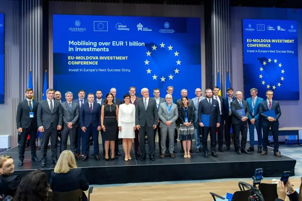 Bild: KB Container nimmt an EU-Moldau Investment Conference in Chișinău teil