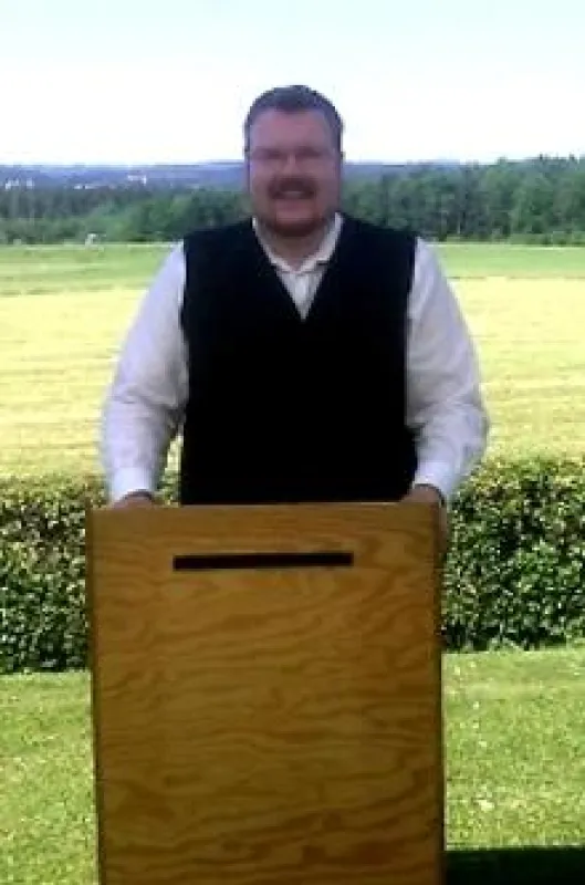 Oliver Walter als Freier Redner in Aktion