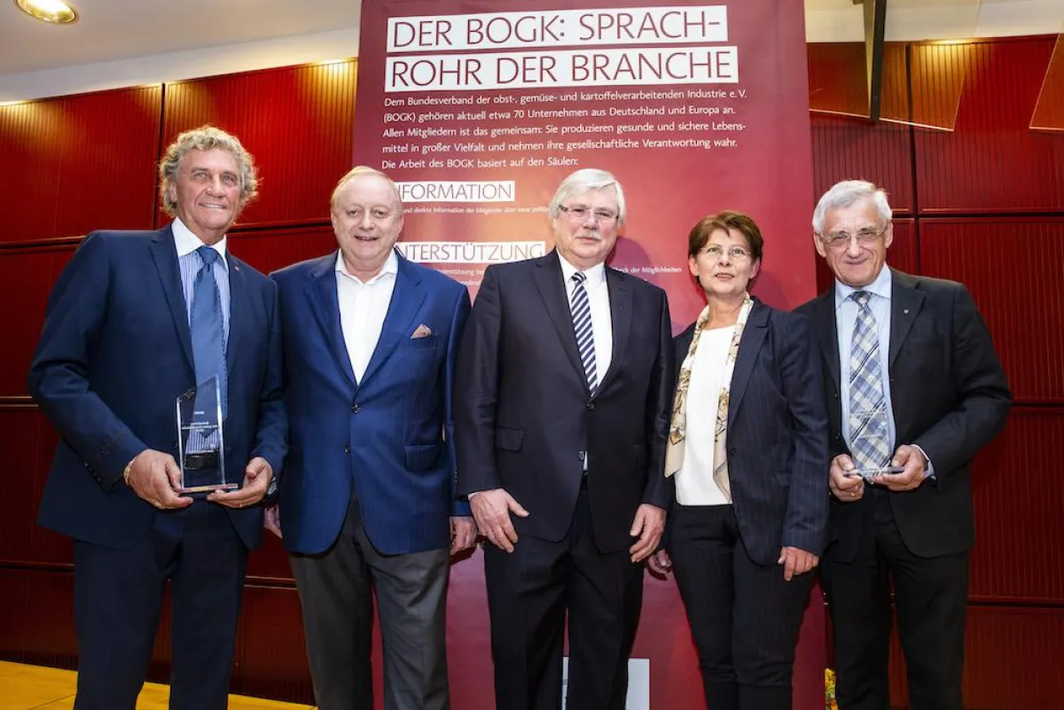 v.l.n.r.: J.-M. Pfaff, A. Schuhbeck, K. Linkenheil, Dr. R. Sommer, A. Deß