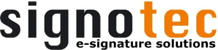 Bild: Papierlose Unterschrift mit signotec im Schweizer Bankgeschäft