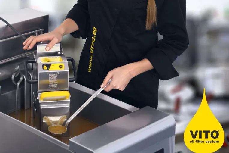 Bild: Einer Innovation folgt die nächste - VITO AG präsentiert VITO VM Frittierölfilter, den Nachfolger des VITO 50