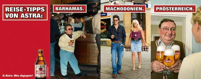 Bild: Auf die Barhamas und nach Prösterreich – mit dem „Astra-Reiseführer“