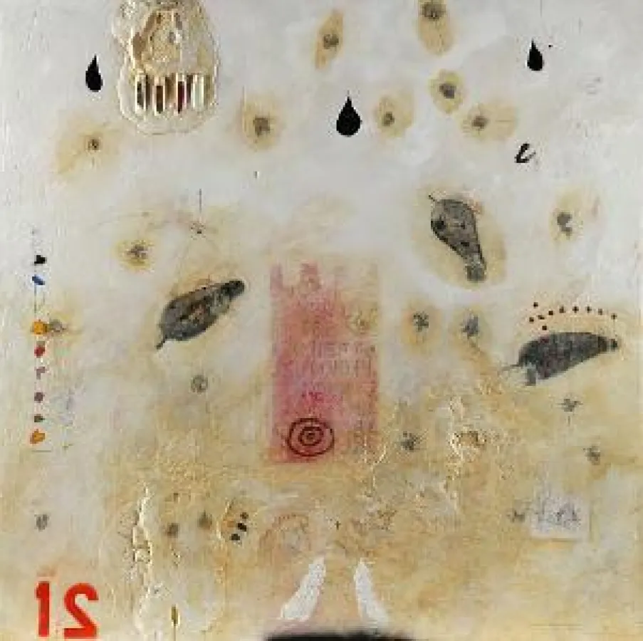 Joanpere Massana, Lagrimas negras, 120 x 120 cm ©artist/ 100kubik. 2015