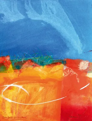 Bild: Einladung zur Vernissage von Jörgen Habedank am 11. April 2008 um 20 Uhr in Gnadenthal