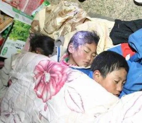 Bild: Dringender Spendenaufruf der Deutschen Tibethilfe für die Erdbebenopfer in Osttibet