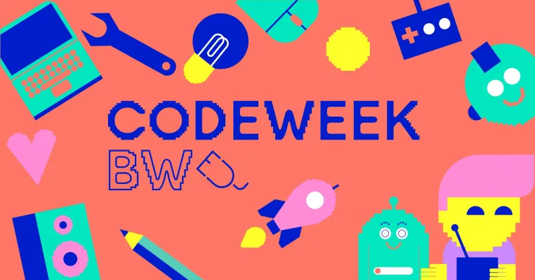 Tüfteln, Tinkern, Programmieren – Die Code Week Baden-Württemberg lädt zum Mitmachen ein Bild: Tüfteln, Tinkern, Programmieren – Die Code Week Baden-Württemberg lädt zum Mitmachen ein