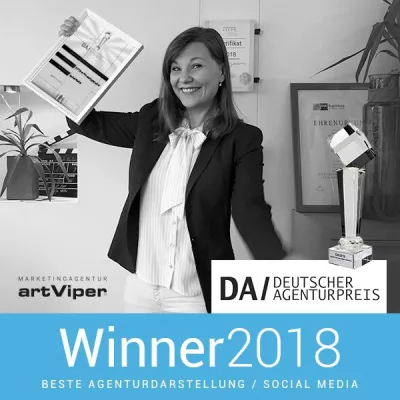 Bild: Deutscher Agenturpreis 2018 geht an die artViper Marketingagentur