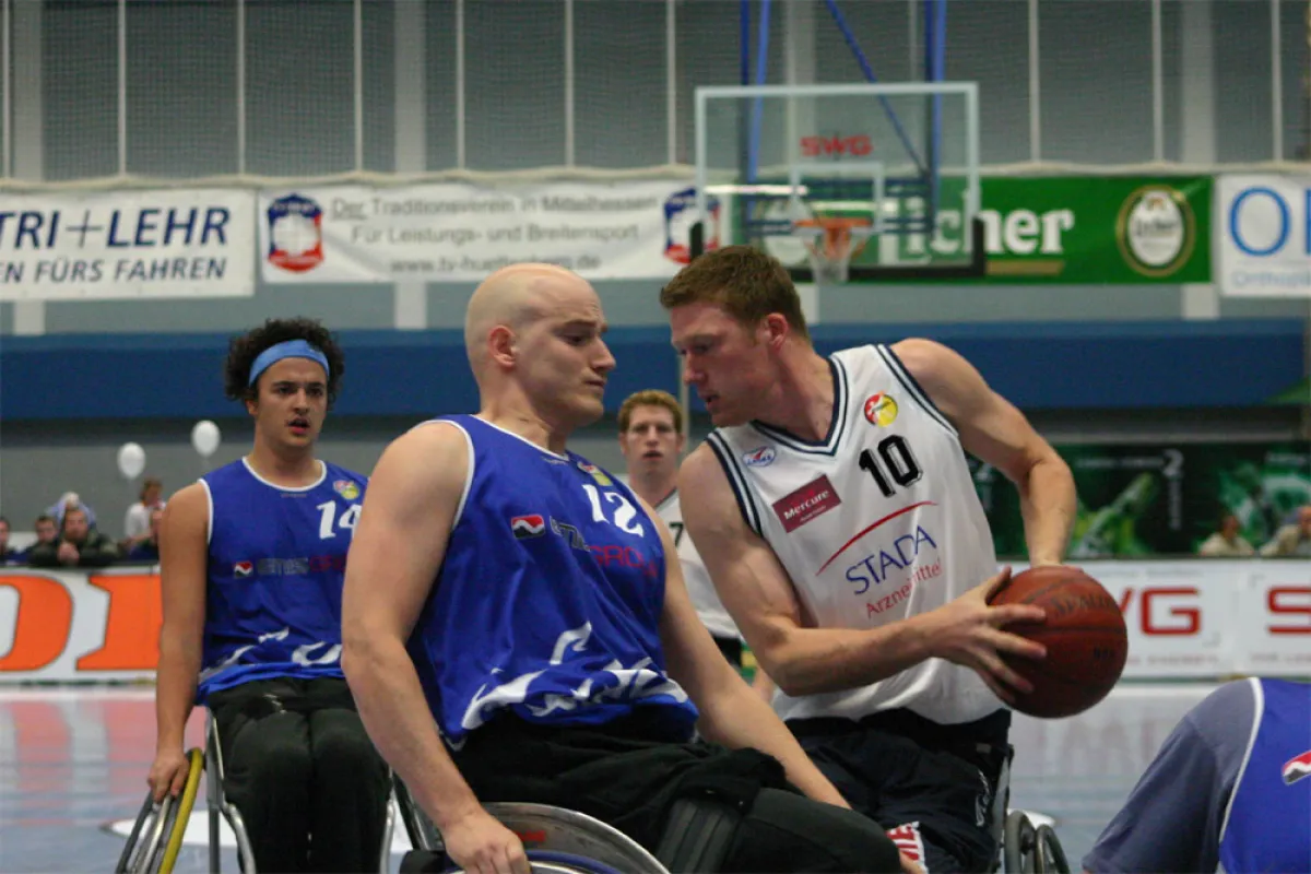 Superstar Patrick Anderson(#10) in Aktion Quelle: RSV Lahn-Dill