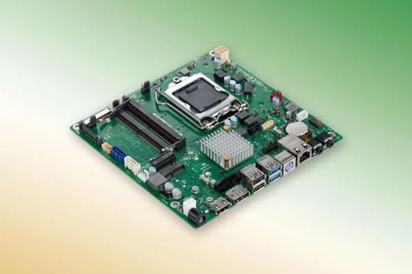 Bild: HY-LINE präsentiert thin mini-ITX Board D3474-B von Fujitsu