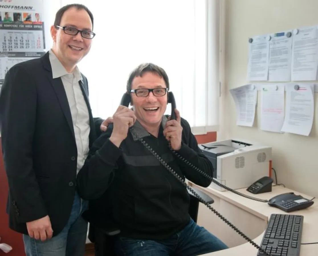 Links: Thomas Altmann - Rechts: Wilfried Leitner