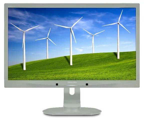 Bild: Bessere Ergonomie am Arbeitsplatz mit den neuen Displays der Marke Philips