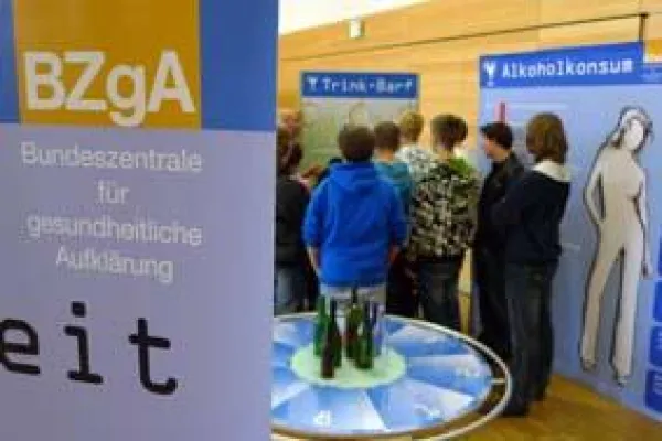 Bild: Worms: Terminankündigung der Bundeszentrale für gesundheitliche Aufklärung (BZgA)