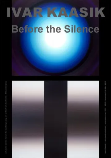 Bild: art place berlin zeigt: "Before the Silence" abstrakte Gemälde von Ivar Kaasik, eine Retrospective 1993 - 2013