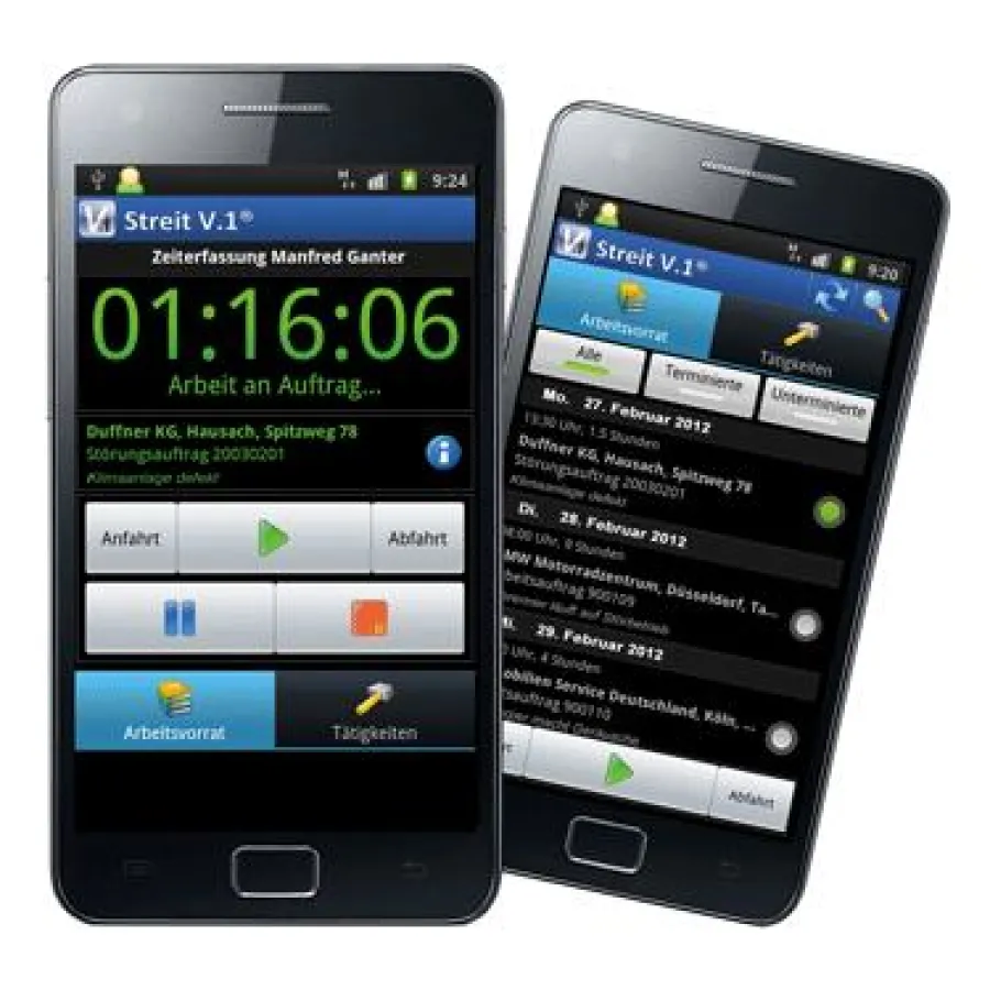 Zeiterfassung mit Streit V.1®