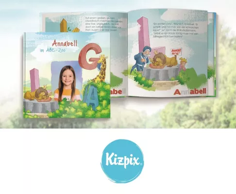 Bild: Personalisierbare Freunde- und ABC/Geschichtenbücher mit Fotos und Avataren von Kizpix