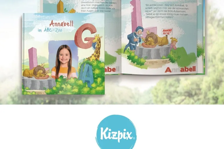 Bild: Personalisierbare Freunde- und ABC/Geschichtenbücher mit Fotos und Avataren von Kizpix