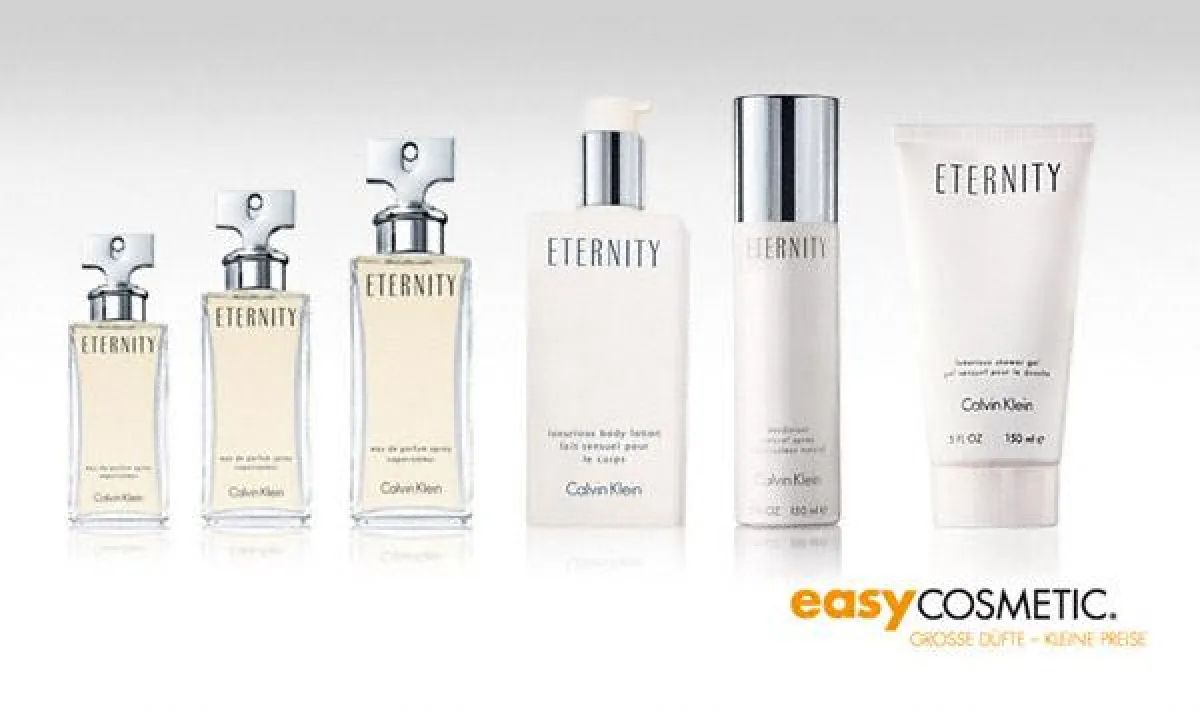 Düfte und Pflegeprodukte der Linie Calvin Klein Eternity