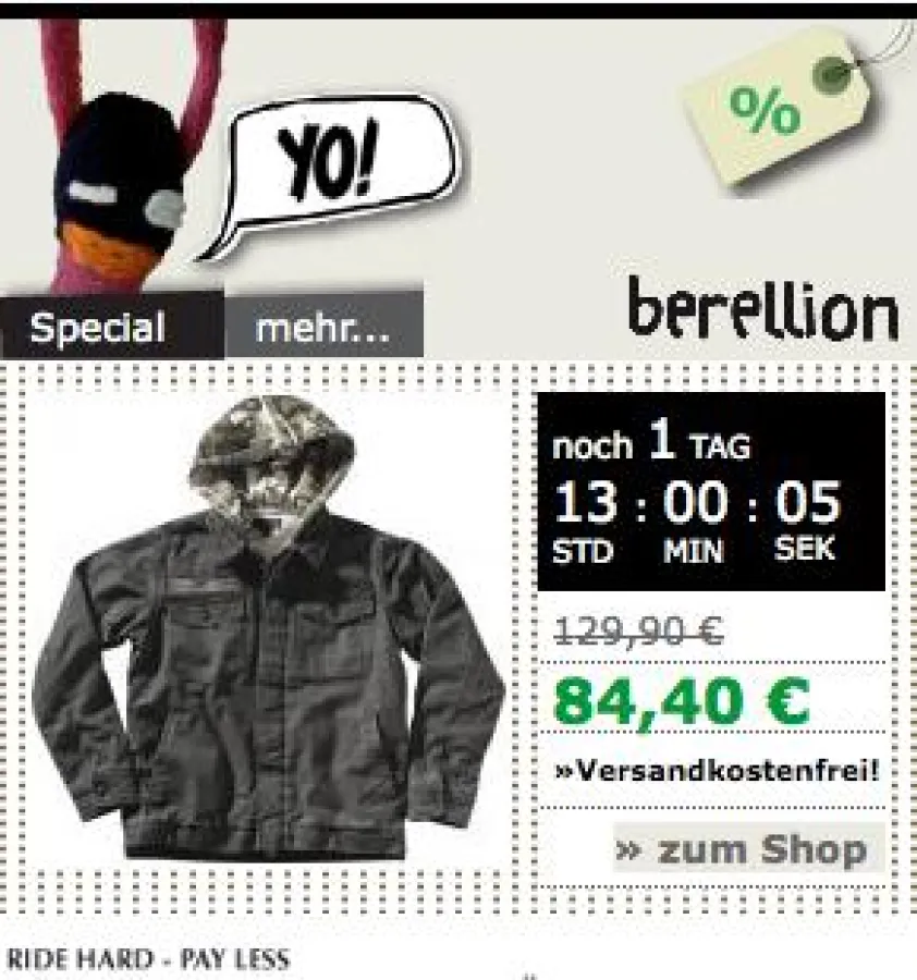 berellion.de MySpace Minishop