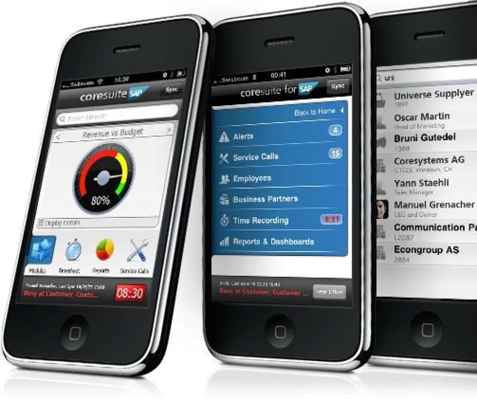 SAP Business One auf dem iPhone