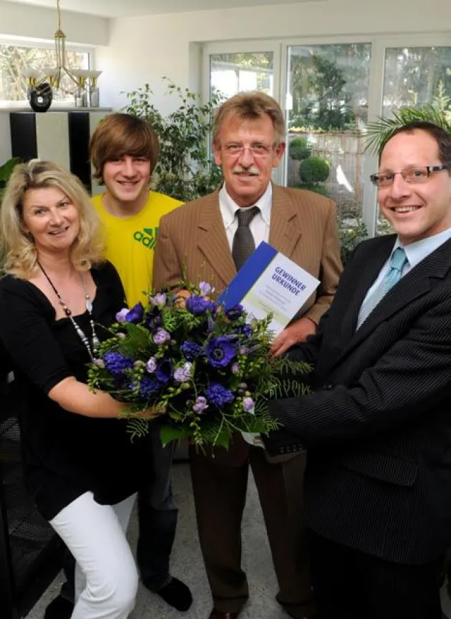 Familie Irlsperger und Dirk Hempel (FlexGas)