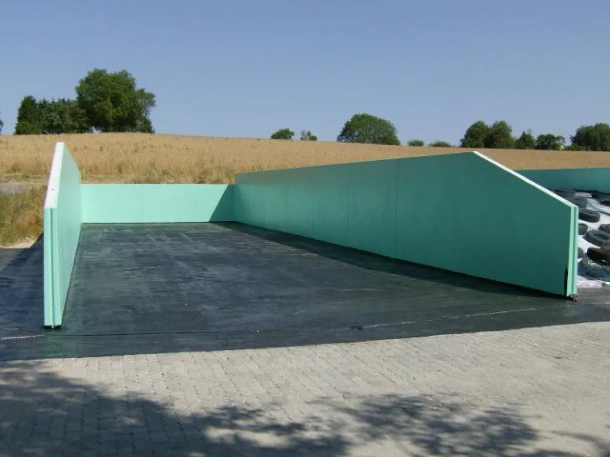 Zweikomponenten Epoxidharzbeschichtung für Beton-und Metallflächen, säurefest und UV-beständig