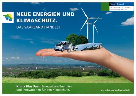Bild: „Das Saarland handelt“ - Haag entwickelt Energie- und Klimaschutzkampagne für Umweltministerium