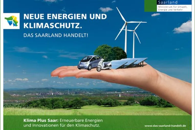 Bild: „Das Saarland handelt“ - Haag entwickelt Energie- und Klimaschutzkampagne für Umweltministerium