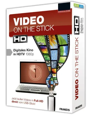 Franzis VIDEO ON THE STICK 3 HD – die portable HD Videolösung Bild: Franzis VIDEO ON THE STICK 3 HD – die portable HD Videolösung